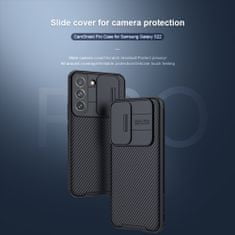 Nillkin CamShield PRE Zadný Kryt pre Samsung Galaxy S23 Ultra Black