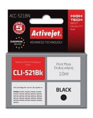 ActiveJet atrament Canon CLI-521Black ACC-521Bk
