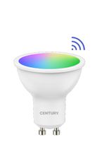 Century CENTÚRY LED SMART WIFI GU10 38d 6W CCT RGB/2700-6500K 38d DIM Tuya WiFi