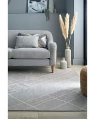 Flair Kusový koberec Furber Alisha Fur Berber Grey/Ivory 120x170