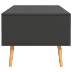 Vidaxl Konferenčný stolík sivý 100x49,5x43 cm drevotrieska