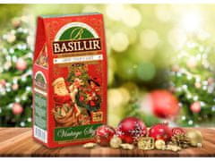 Basilur BASILUR Darček na Nový rok - Čierny lisovaný čaj s prídavkom čerešní a barwierskeho krokusu, 85 g x12