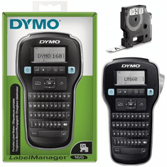Dymo Tlačiareň štítkov DYMO LabelManager 160 + páska DYMO D1 12mm