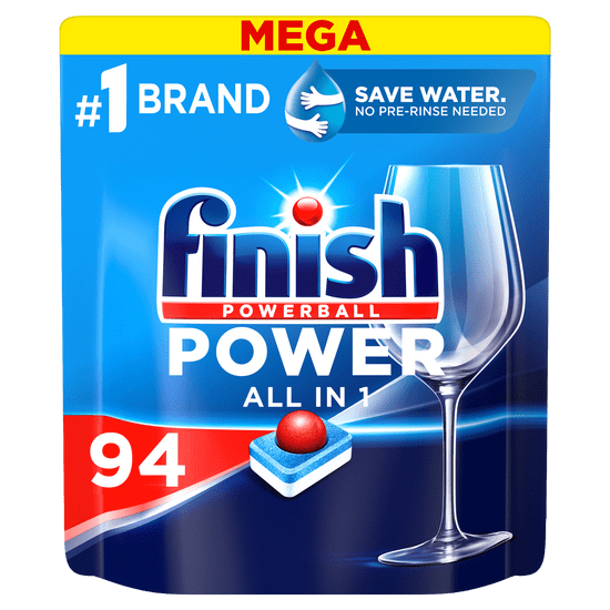 Finish Power All in 1 tablety do umývačky riadu 94 ks