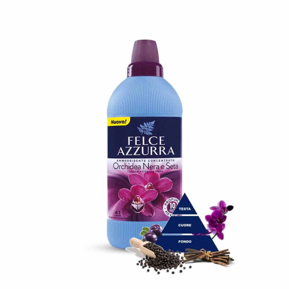 Felce Azzurra Aviváž koncentrát čierna orchidea 1025 ml 41 praní