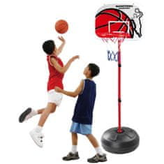 Timeless Tools Nastaviteľný basketbalový kôš s loptou a pumpou