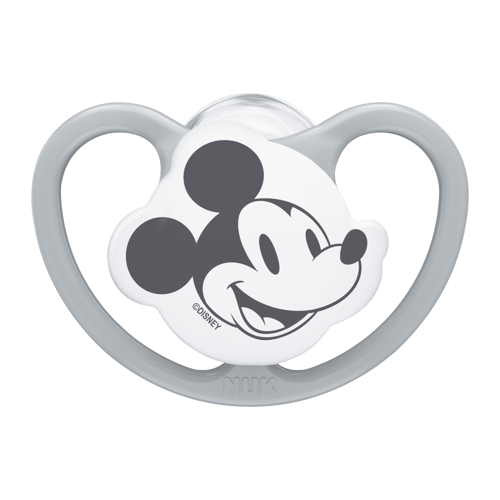 Nuk Cumlík Space Disney Mickey 6-18m BOX sivá