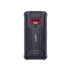 Cubot KingKong 8, odolný smartfón, tvrdený 6,528" displej, 12GB/256GB, batéria 10 600 mAh, stupeň ochrany IP68/IP69, čierno-červený