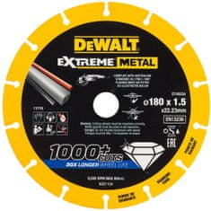 DeWalt Diamantový rezný kotúč EXTREME METAL 180x1,5mm DT40254