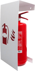 Červinka Huracan dizajnový nástenný kryt pre hasiaci prístroj