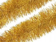 Verk  26062 Vianočná girlanda zlatá 6 m