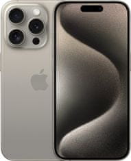 Apple iPhone 15 Pro, 512GB, Natural Titanium