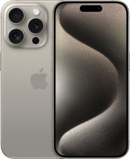 Apple iPhone 15 Pro, 1TB, Natural Titanium