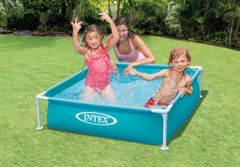 Intex  Detský bazén Mini Frame 122 x 122 x 30 cm, modrý