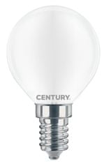 Century CENTÚRY FILAMENT LED INCANTO SATEN SFERA 6W E14 3000K DIM