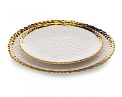 Dekorstyle Keramický tanier Kati 25 cm biely