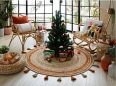 Flair Kusový koberec Lunara Orange kruh – na von aj na doma 150x150 (priemer) kruh