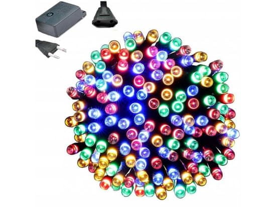 TopKing Vianočné 100 LED osvetlenie 8m - 7 farieb