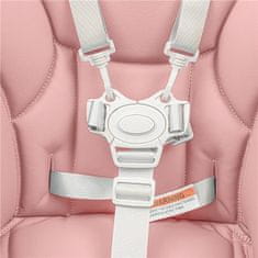 NEW BABY Jedálenská stolička Muka NEW BABY dusty pink 