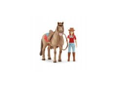 sarcia.eu Schleich Horse Club - Základný jazdecký stred s príslušenstvom, sada figuriek pre deti od 5 rokov