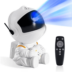 DREAMSKY Hviezdny projektor Astronaut s diaľkovým ovládaním Dreamsky G-09W, biely