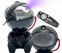 DREAMSKY Hviezdny projektor Astronaut s diaľkovým ovládaním Dreamsky G-09B, čierny