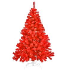 Timeless Tools Červený umelý vianočný stromček, 180 cm 708 vetiev