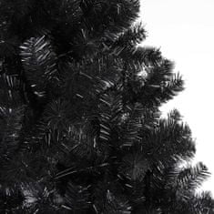Timeless Tools Čierny umelý vianočný stromček, 120 cm 230 vetiev
