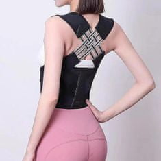 Sofistar Korektor držania tela pre ženy, farba: čierna, veľkosť: S/M
