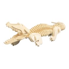 Creative Toys 3D Drevené puzzle - Krokodíl 
