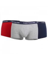 Tom Tailor Boxerky TOM TAILOR pánske 3-PACK 70162 6061 420 S