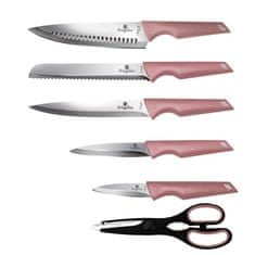 Berlingerhaus Súprava nožov v stojane 7 ks I-Rose Collection