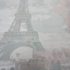 Maaleo  22784 Maľovanie podľa čísel - Eiffelova veža 40 x 50 cm
