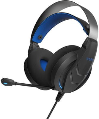 moderné slúchadlá energy sistom Gaming Headset ESG Metal Core Blue ľad podsvietenie široké možnosti pripojenia super zvuk