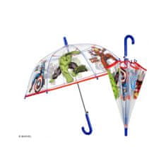Perletti Detský automatický dáždnik AVENGERS Transparent, 75282