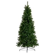 Timeless Tools Umelý vianočný polovičný stromček, 110 LED- ov, 150 cm 220 vetiev