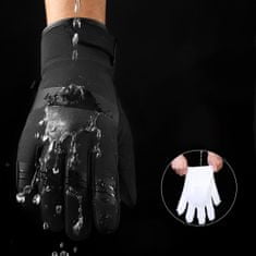 MG Nylon Sports rukavice na ovládanie dotykového displeja L, čierne