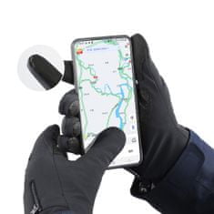 MG Anti-slip rukavice na ovládanie dotykového displeja S, čierne