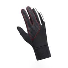 MG Non-slip rukavice na ovládanie dotykového displeja S, čierne