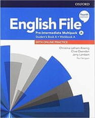 Oxford English File Pre-Intermediate Multipack A with Student Resource Centre Pack (4th)