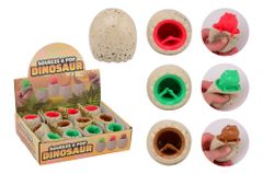 Johntoy Vajcia s dinosaurom Squeeze & Pop