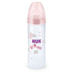 Nuk Dojčenská fľaša LOVE 250 ml, 6-18 m ružová