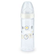 Nuk Dojčenská fľaša LOVE 250 ml, 6-18 m biela