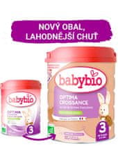 Babybio OPTIMA 3 Croissance dojčenské bio mlieko 800 g