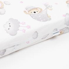 NEW BABY Detský penový matrac STANDARD 120x60x6 cm koala ružová