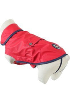 Zolux Obleček pláštenka pre psov ST MALO červená 40cm