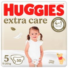 Huggies HUGGIES Extra Care plienky jednorazové 5 (12-17 kg) 50 ks