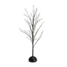 ModernHome Vianočný stromček čierny 48 viedol 60 cm