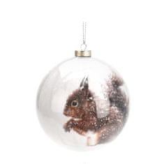 ModernHome Vianočné ozdoby na stromček Lesné zvieratá 40 ks