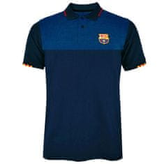 FAN SHOP SLOVAKIA Polo tričko FC Barcelona, modré, poly-bavlna | XL